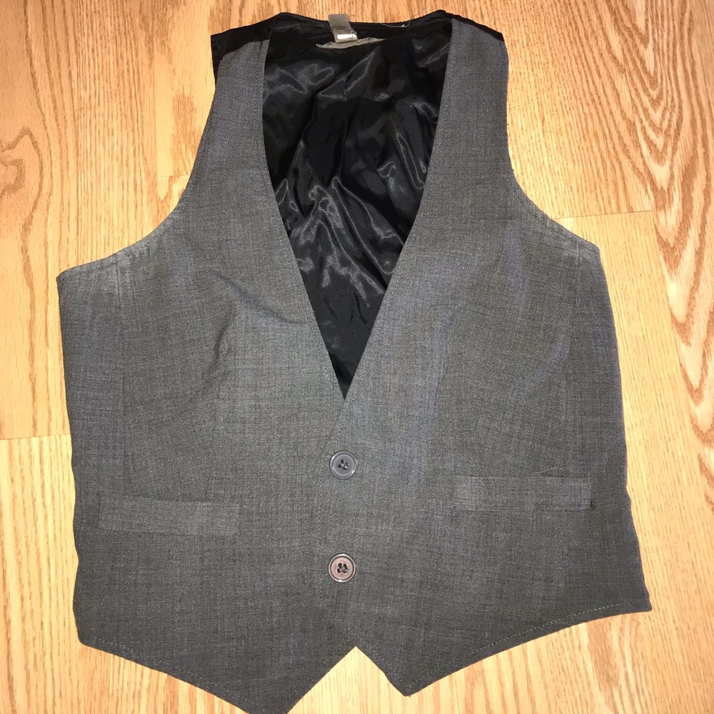 BITTEN vest. Gray with black interior. Size Medium